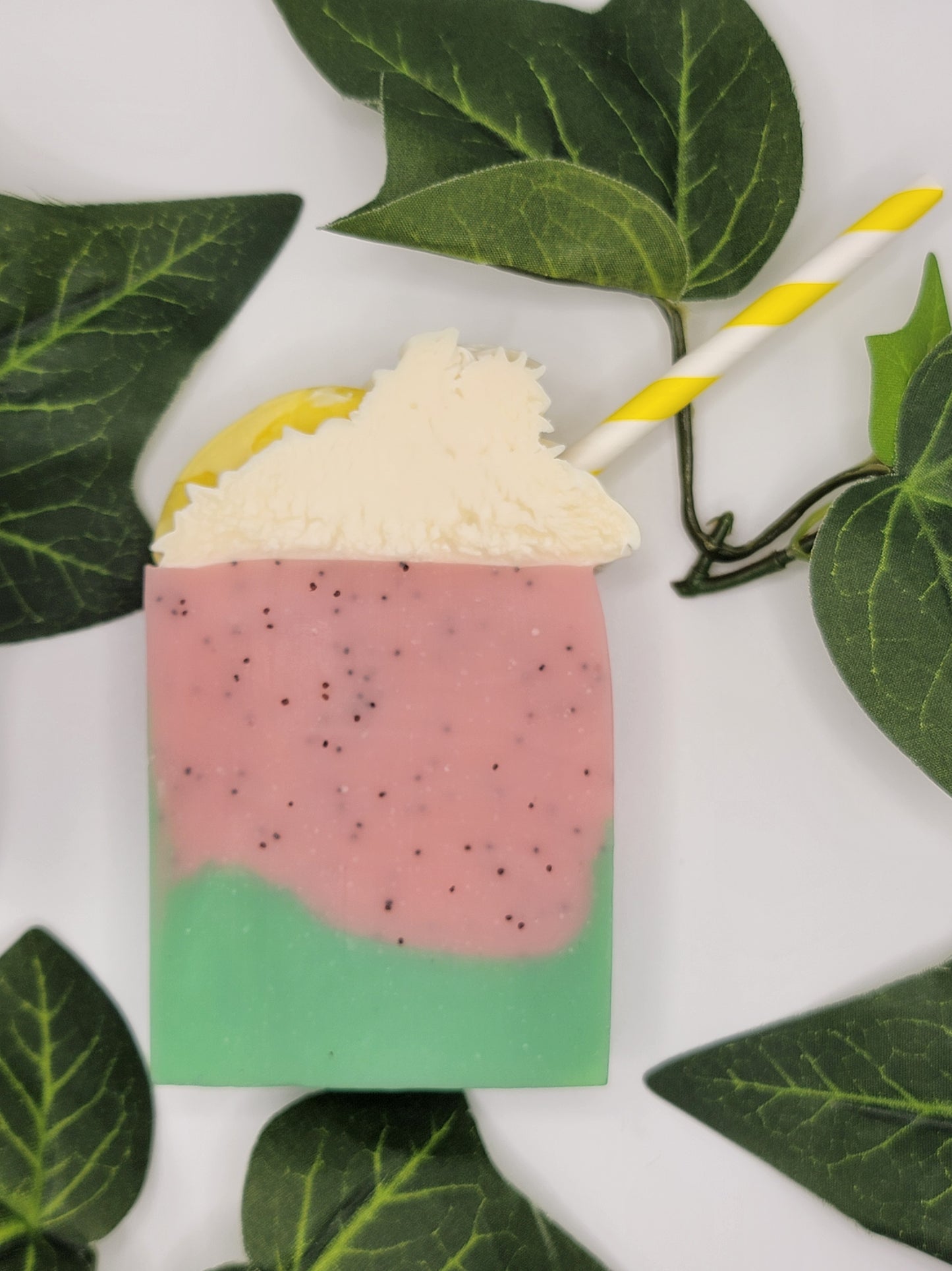 Watermelon Lemonade Frosted Bar Soap